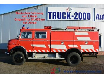 Mercedes-Benz LAF 1113 Feuerwehr TLF16 Expeditions-Wohnmobil - dobozos felépítményű teherautó