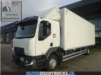 Dobozos felépítményű teherautó Renault D 16 280 nieuw Standkachel + Laadklep