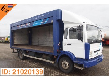 Dobozos felépítményű teherautó Renault Midliner 180