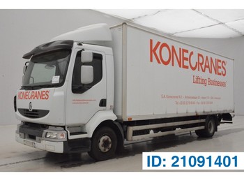 Dobozos felépítményű teherautó Renault Midlum 190