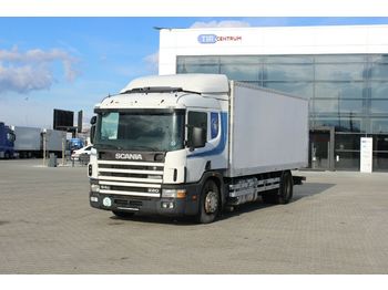 Dobozos felépítményű teherautó Scania P 94 DB 220, HYDRAULIC LIFT