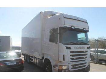Dobozos felépítményű teherautó Scania R480LB6X2*4HNB Euro 5