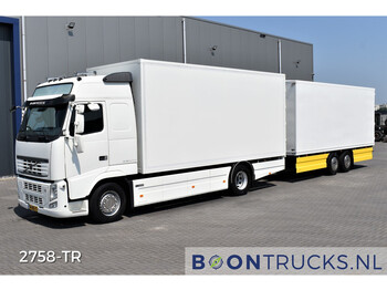 Volvo FH 420 + VAN ECK COMBI | EURO5 * MANUAL * 345 TKM!! * NL INSTRUCTION TRUCK - dobozos felépítményű teherautó