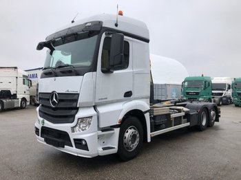 Horgos rakodó teherautó Mercedes-Benz Actros 2545 6x2 Abroller, E6 ,Retarder, Lenkachse