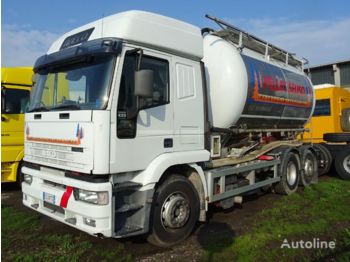 Tartályos teherautó a következők szállításához üzemanyag IVECO EUROTECH 260E43: 1 kép.