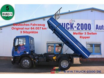 Billenőplatós teherautó Iveco 120 E 28 EEV Meiller nur 64TKM 3 Sitzer 2x AHK: 1 kép.