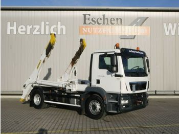 Konténerszállító MAN TGM 18.290 BB, 4x2, Palfinger PST14 Tele