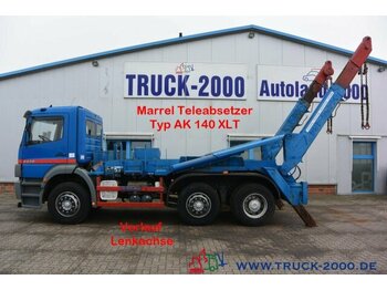 Konténerszállító Mercedes-Benz 2528 Tele autom. Verriegelung Deutscher LKW