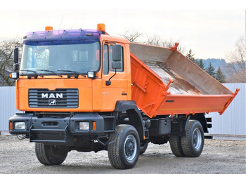 Billenőplatós teherautó MAN FE 460 A * Kipper 4,60 m / 4x4 * TOPZUSTAND!: 3 kép.