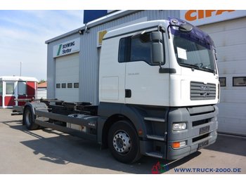 Cserefelépítményes teherautó MAN TGA 18.350 BDF 1.Hand 5 Sitzer Klima Schalter BC: 1 kép.