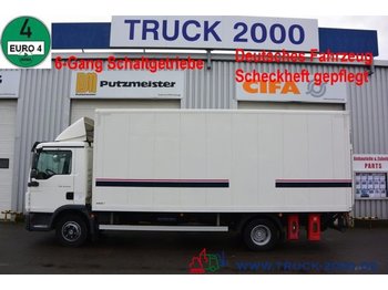 Dobozos felépítményű teherautó MAN TGL 12.220 Koffer mit Seitentür LBW 1.5 Tonnen: 1 kép.