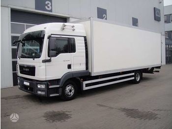 Dobozos felépítményű teherautó MAN TGL, box trucks / box vans: 1 kép.