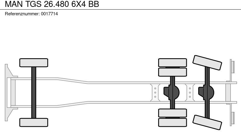 Teherautó - kábelrendszer MAN TGS 26.480 6X4 BB: 15 kép.