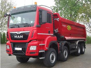 Új Billenőplatós teherautó MAN TGS 41.460 8x8 EURO6 Muldenkipper TOP! NEU!: 1 kép.