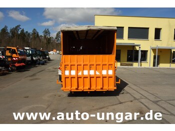 Cserefelépítményes teherautó MERCEDES-BENZ Unimog U1700 Ruthmann Cargoloader  mit Wechselcontainer: 4 kép.