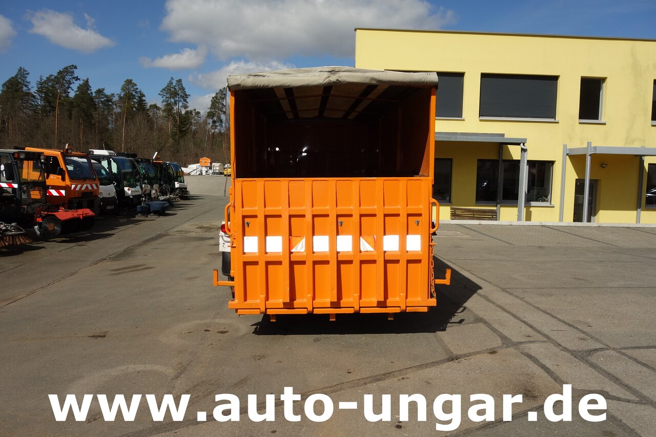 Cserefelépítményes teherautó MERCEDES-BENZ Unimog U1700 Ruthmann Cargoloader  mit Wechselcontainer: 4 kép.