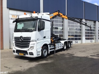 Horgos rakodó teherautó Mercedes-Benz ACTROS 2542 Euro 6 Effer 14 ton/meter laadkraan: 1 kép.