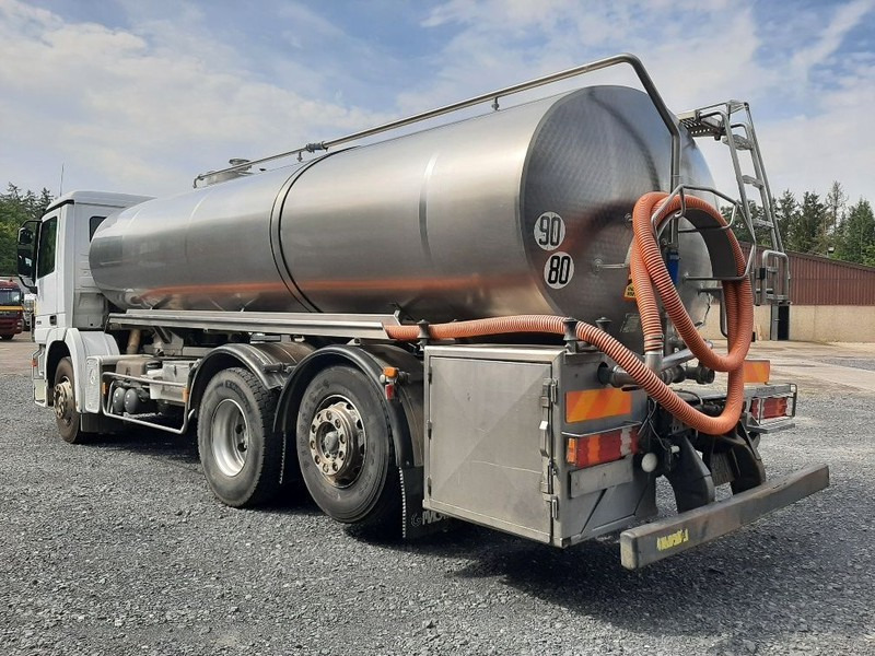 Tartályos teherautó a következők szállításához tej Mercedes-Benz Actros 2536 6X2 - TANK IN INSULATED STAINLESS STEEL 15500L: 3 kép.