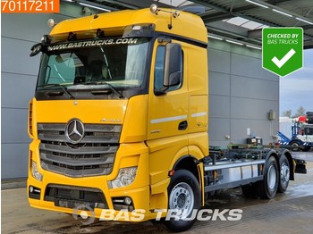 Cserefelépítményes teherautó Mercedes-Benz Actros 2540 L 6X2 Retarder Liftachse Navi Euro 6: 1 kép.