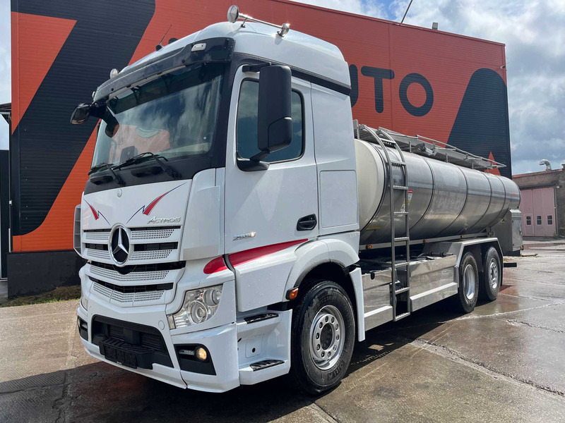 Tartályos teherautó a következők szállításához élelmiszer Mercedes-Benz Actros 2558 6x2*4 TANK 15000 l / 4400+4000+2200+4400 l: 3 kép.