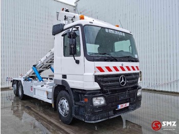 Platós teherautó Mercedes-Benz Actros 2641 6x2 containerlifter: 1 kép.
