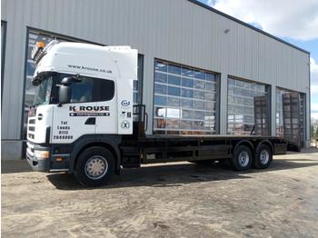 Platós teherautó 2003 Scania R124