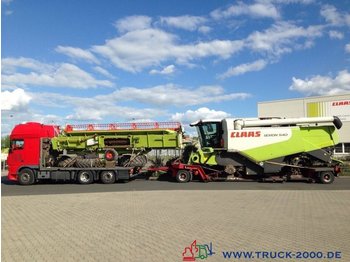 Platós teherautó DAF XF105.460 Spezial Baumaschinen Trecker usw.