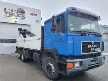 Platós teherautó MAN 26.402, Manual Pump