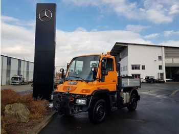Mercedes-Benz UNIMOG U300 4x4 Hydraulik Standheizung Klima  - Platós teherautó