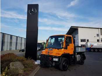 Mercedes-Benz UNIMOG U300 4x4 Hydraulik Standheizung Klima  - Platós teherautó