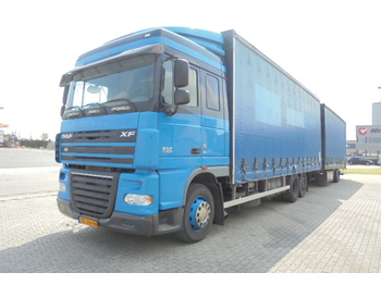 Ponyvás teherautó DAF FAR 105.410 6X2