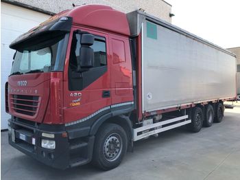Ponyvás teherautó IVECO STRALIS AS260S42