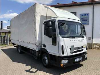 Ponyvás teherautó Iveco Eurocargo ML75E18 Pritsche/Plane + LBW