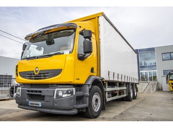 Ponyvás teherautó Renault PREMIUM LANDER 380 DXI + 10 roues
