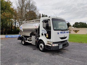 Tartályos teherautó a következők szállításához üzemanyag Renault Midlum 180 CITERNE 8000 L - 3 COMPARTIMENTS: 1 kép.