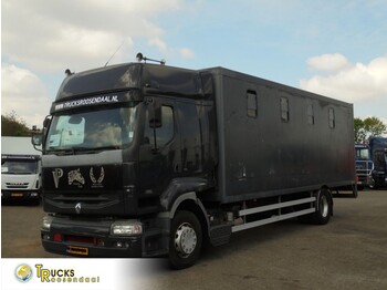 Állatszállító teherautó Renault Premium 320 DCI + Manual + Horsetransport + 7 horses: 1 kép.