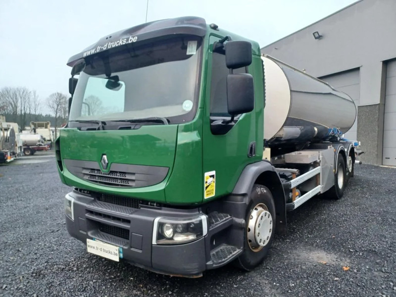 Tartályos teherautó a következők szállításához tej Renault Premium 370 DXI INSULATED STAINLESS STEEL TANK 15000L 2 COMPARTMENTS | RETARDER: 3 kép.
