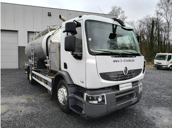 Tartályos teherautó a következők szállításához tej Renault Premium 370 DXI TANK IN INSULATED STAINLESS STEEL 11000 L - 2 COMP: 3 kép.