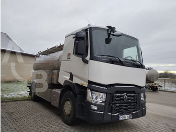 Tartályos teherautó a következők szállításához tej Renault T: 1 kép.