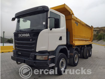 Billenőplatós teherautó SCANIA 2016 G 400 8X4 EURO 5 AC: 1 kép.