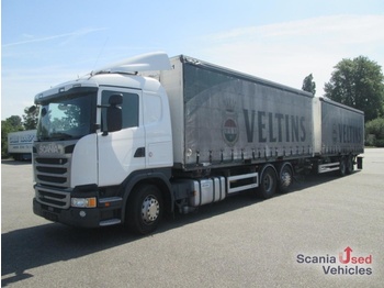 Italszállító teherautó SCANIA G 410 LB6x2*4MNB -Getränkekomplettzug-2x LBW 2,5t: 1 kép.