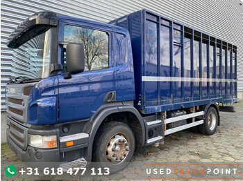 Állatszállító teherautó Scania P 230 / Full Steel / Manaul / 260.000 KM!! / TUV: 10-2023 / Belgium Truck: 1 kép.
