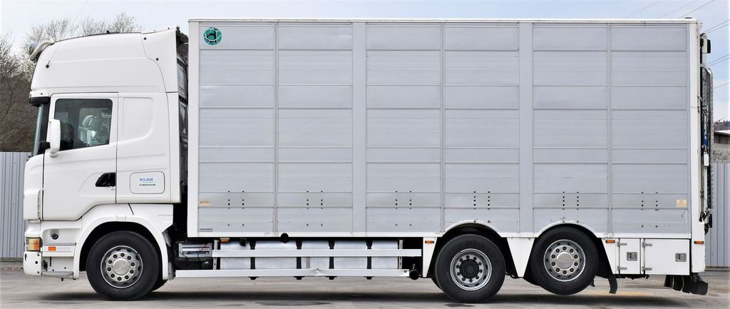 Állatszállító teherautó Scania R 500 TIERTRANSPORTWAGEN 7,10m / 4STOCK: 3 kép.