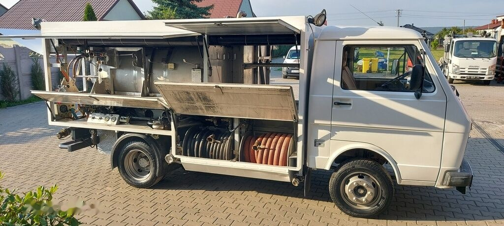 Tartályos teherautó a következők szállításához üzemanyag Volkswagen LT55 HOLZMANN Inox: 8 kép.