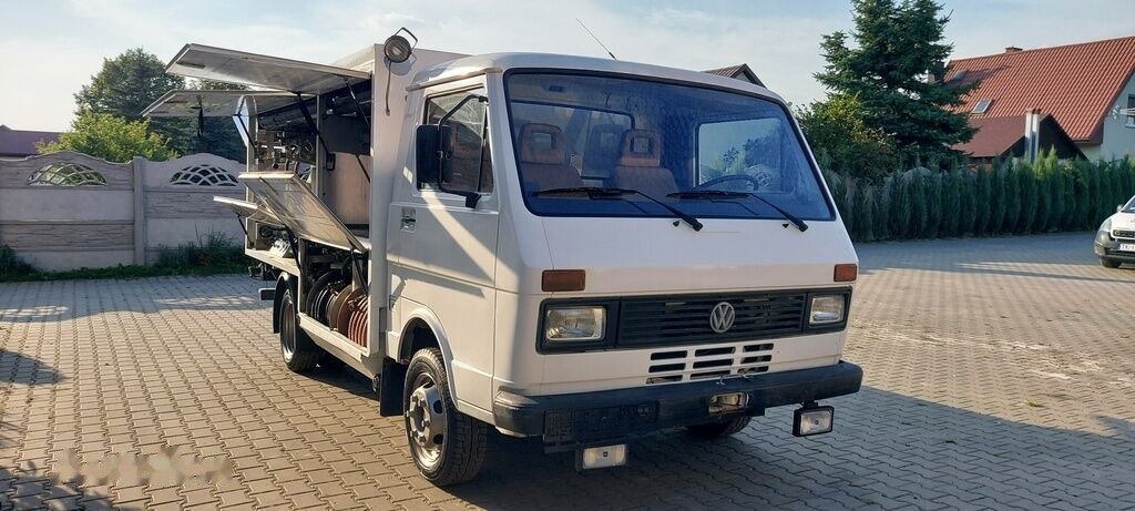 Tartályos teherautó a következők szállításához üzemanyag Volkswagen LT55 HOLZMANN Inox: 9 kép.