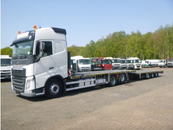 Autószállító teherautó Volvo FH 420 6X2 Euro 6 car/machinery transporter / platform volume combination: 1 kép.