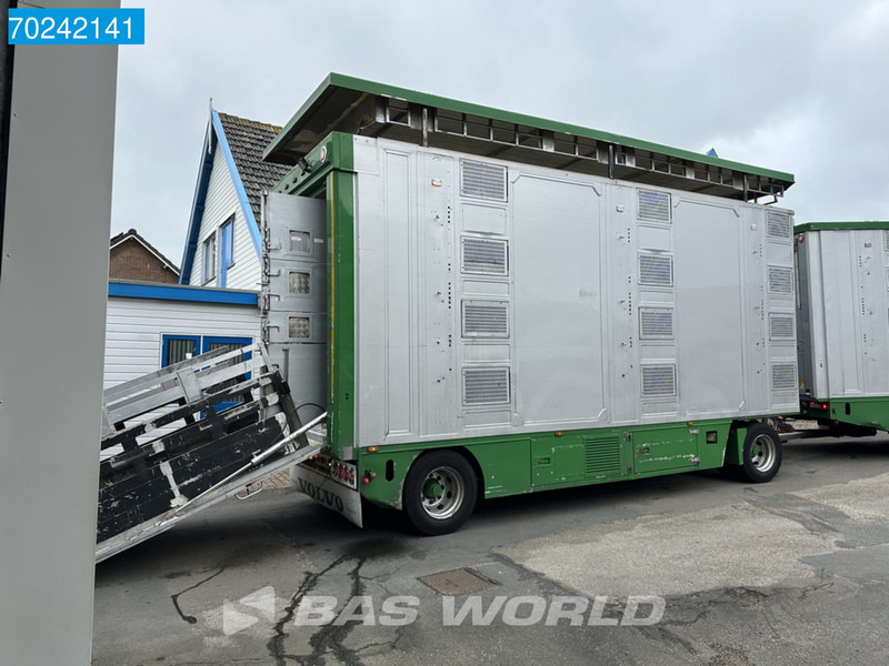 Állatszállító teherautó Volvo FH 540 6X2 NL-Truck Cattle transport I-Park Cool ACC Euro 6: 19 kép.