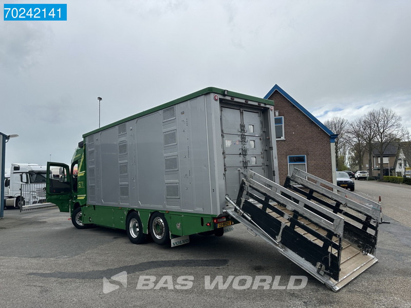 Állatszállító teherautó Volvo FH 540 6X2 NL-Truck Cattle transport I-Park Cool ACC Euro 6: 16 kép.