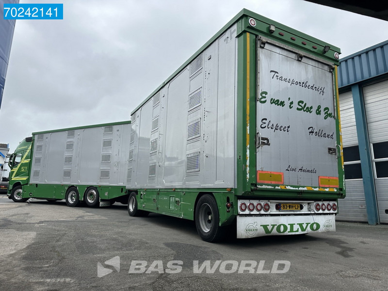 Állatszállító teherautó Volvo FH 540 6X2 NL-Truck Cattle transport I-Park Cool ACC Euro 6: 2 kép.