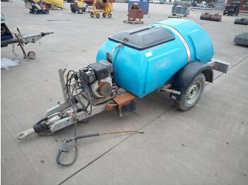  2016 Bowser Supply Single Axle Plastic Water Bowser, Yanmar Pressure Washer - Magasnyomású mosó